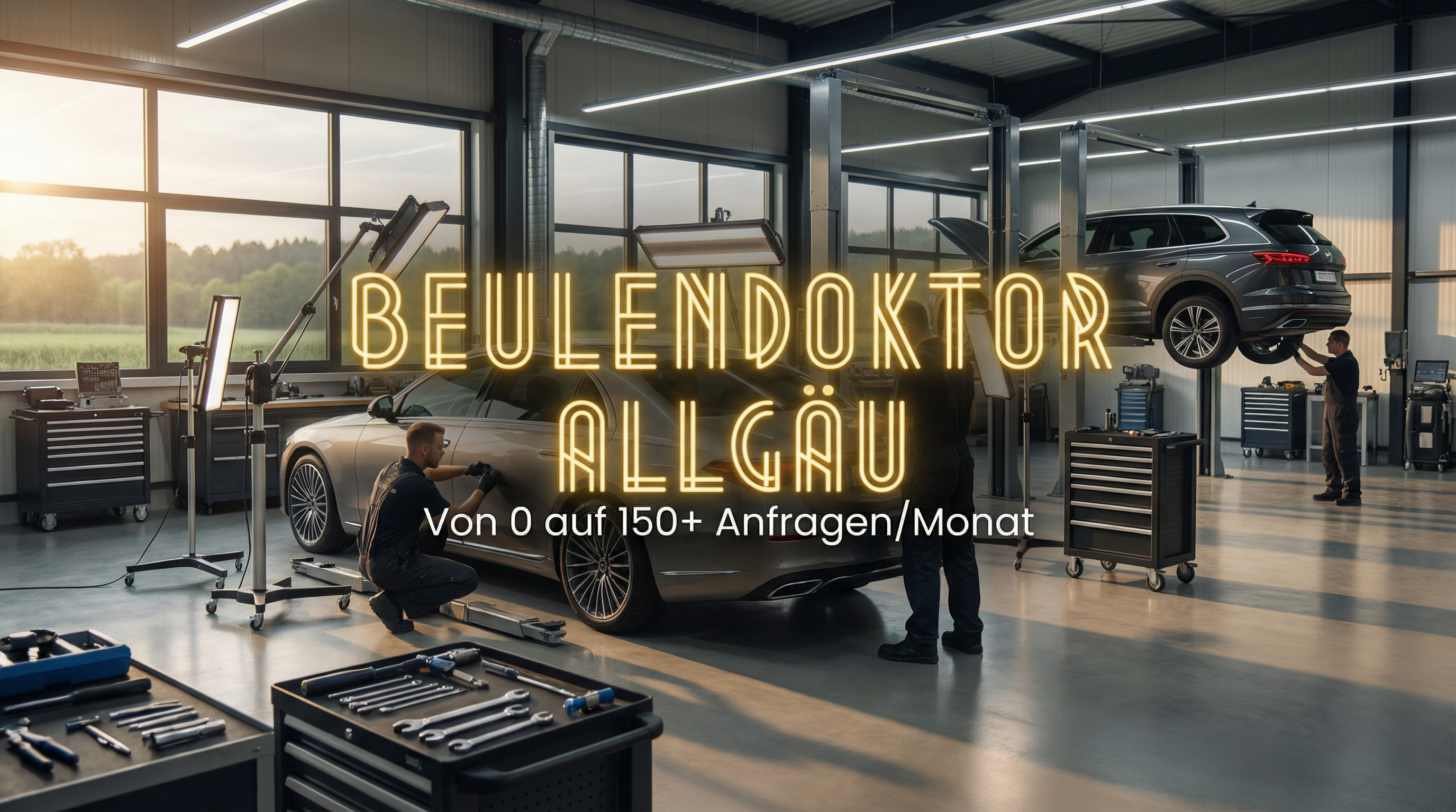 Beulendoktor Allgäu: Von 0 auf 150+ Anfragen pro Monat