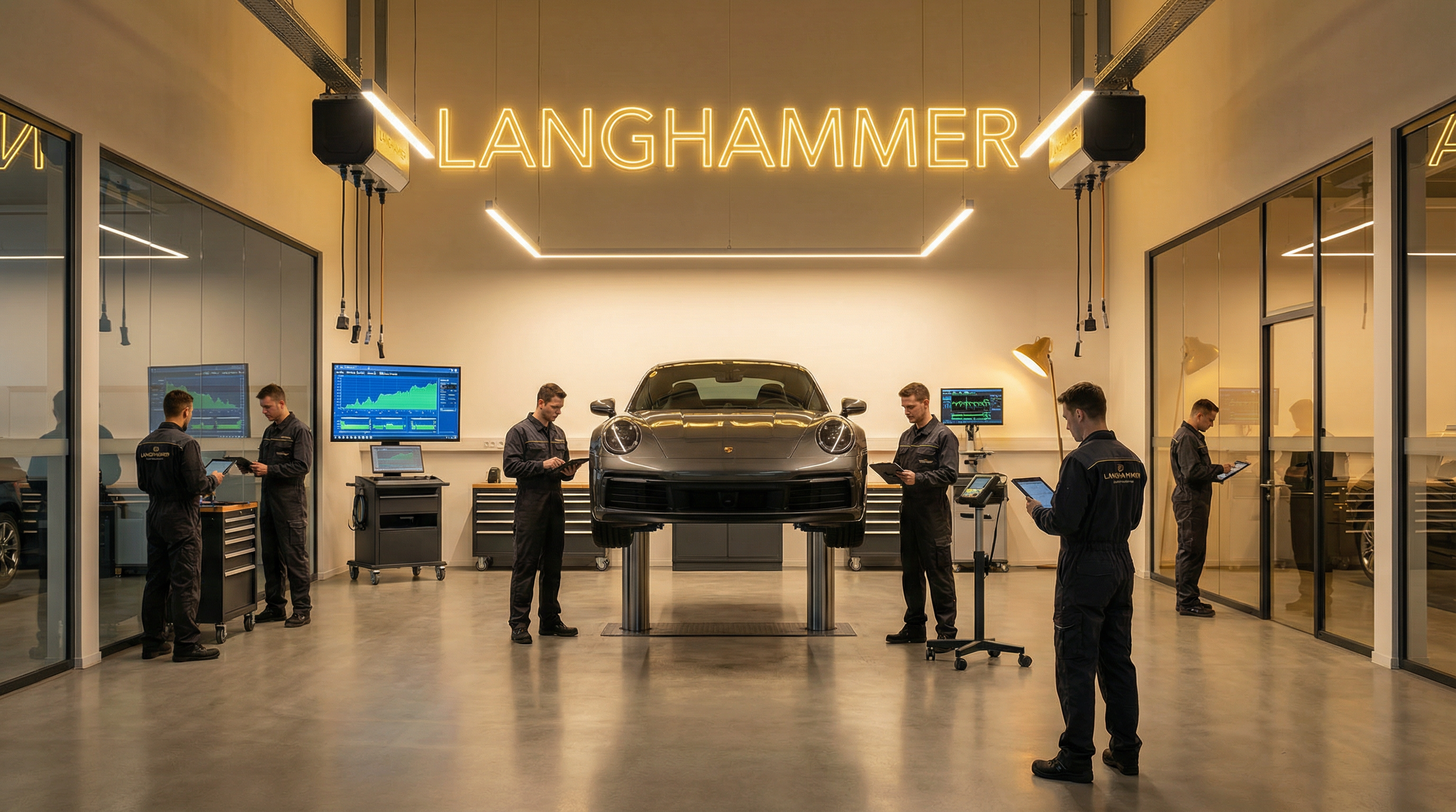 Langhammer: Von der Standuhr zum Hochleistungsmotor